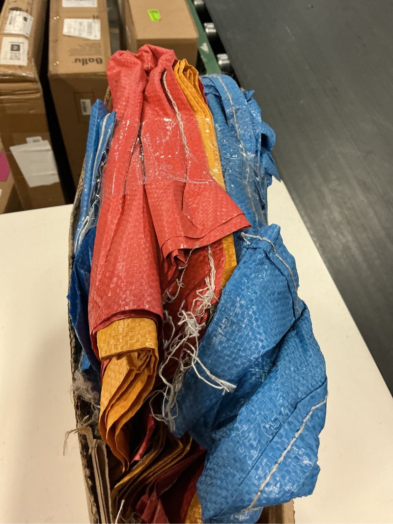 Condition photo showing As Is for Teyva Daily 24 Pack Potato Sack Race Bags Large Size Race Bags for Family Activities Outdoor Games S