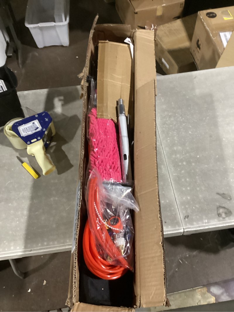 Condition photo showing Good Condition for 35ft Solar Panel Cleaning Brush & Squeegee, 2 Dusting Brush, Lightweight & Extendable Poles, Water Fed Poles Kit for Roof Window Greenhouse