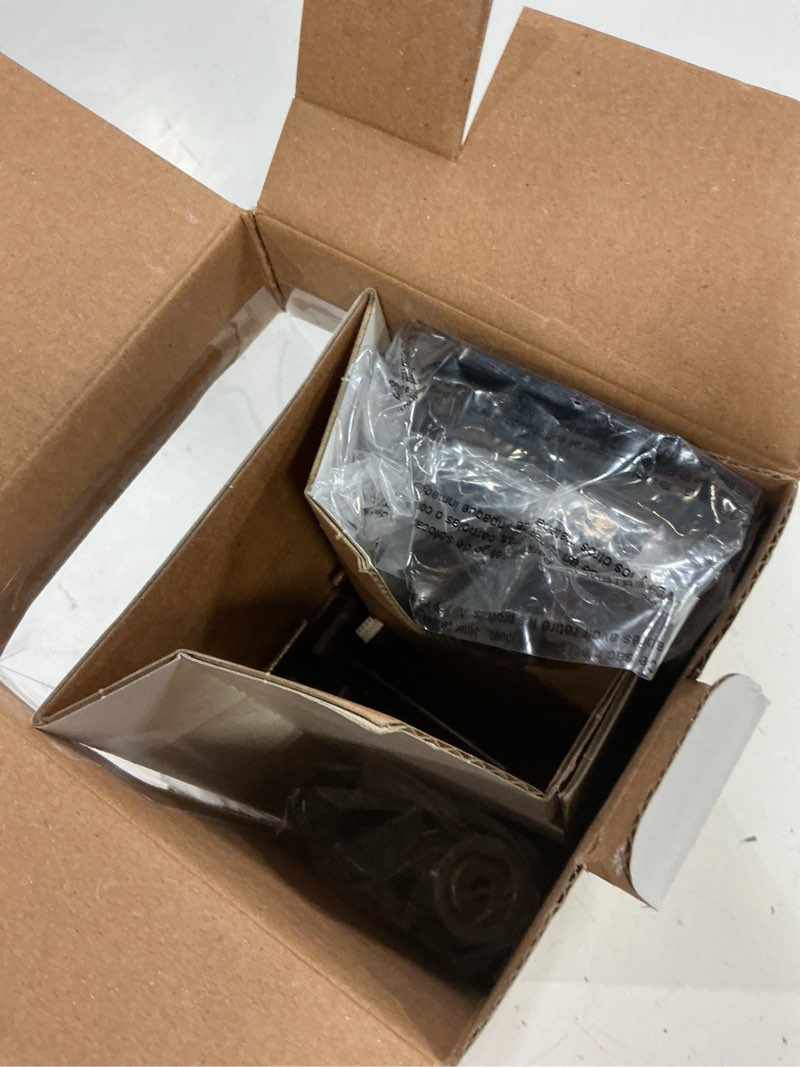 Condition photo showing As Is for reliabilt electronic keypad deadbolt door lock 5059217 matte black