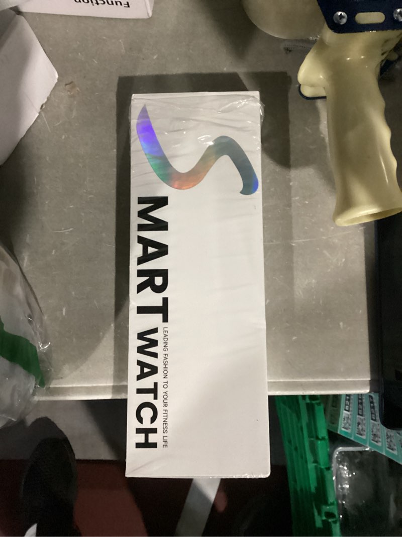 Condition photo showing New/Like New for Military Smart Watches for Men, Smart Watch with 100 Days Battery/Flashlight/Heart Rate/Sleep/SpO2 Monitor/Calling/110+ Sports Mode, 5 ATM Rugged Men's Fitness Tracker Watch for Android iPhone(Black)