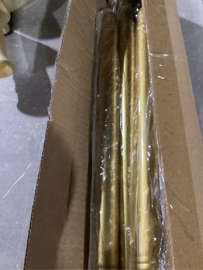 Condition photo showing Good Condition for Gold Shower Curtain Rod 31 to 80 Inch,1 Inch Diameter Adjustable Spring Tension Stainless Steel Telescoping Rod,Easy Install,No Rust 31-80 Gold
