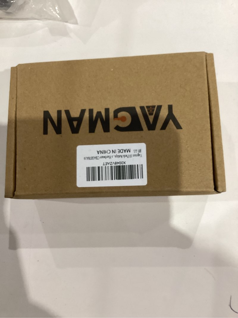 Yagman 10 Pack Antique Brass Cabinet Pulls 3.78" Hole Center Kitchen Retro Handles for Furniture and