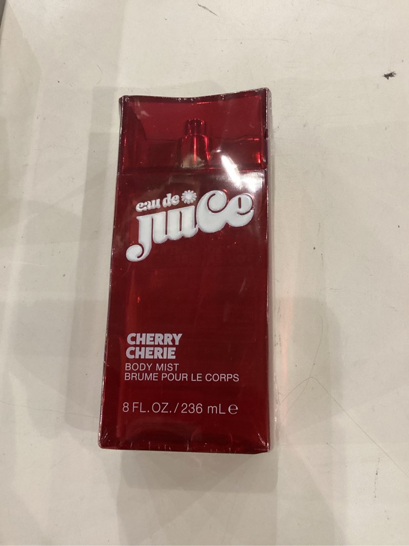 Condition photo showing New/Like New for Cosmopolitan Eau de Juice - Cherry Cherie Body Mist