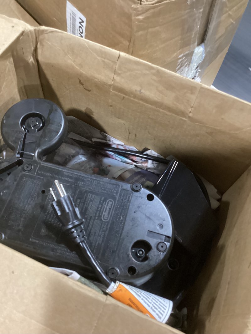 Condition photo showing As Is for Nespresso Vertuo Pop+ Coffee and Espresso Machine by De'Longhi, Liquorice Black Machine Only Liquorice Black