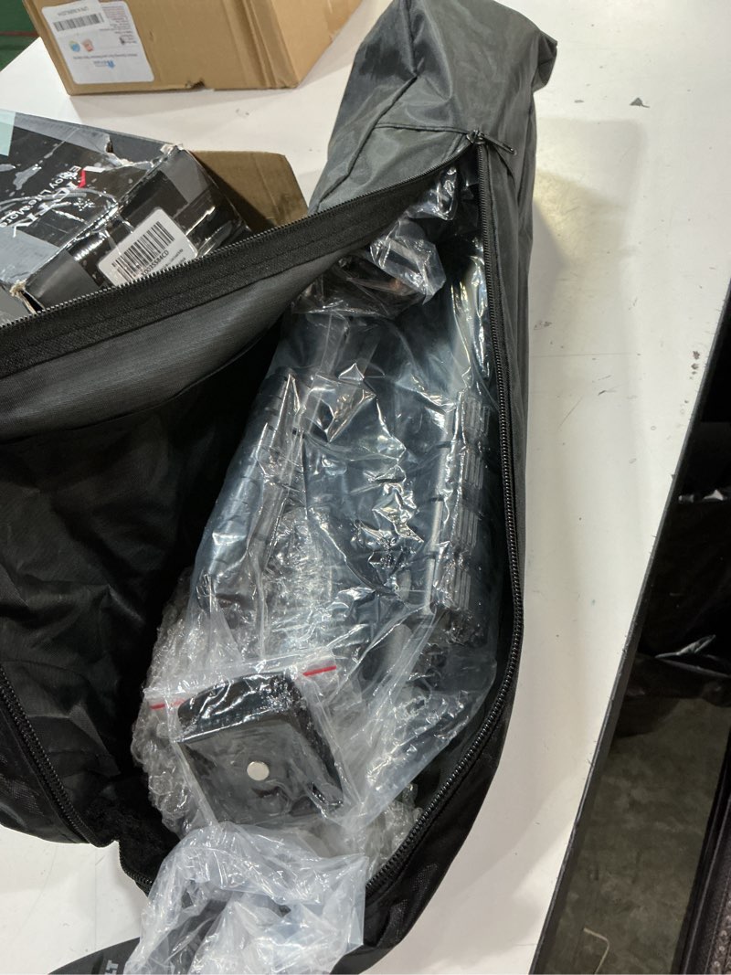 Condition photo showing New/Like New for victiv 74” camera tripod, tripod for camera and phone, aluminum professional tripod stand for canon nikon with carry bag and phone holder, compatible with dslr, iphone, spotting scopes, max load 9.5lb black 74 inch