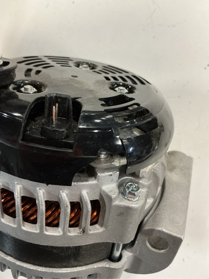 Condition photo showing As Is for alternator for 2011-2016 dodge durango , jeep grand cherokee 5.7l 11576 220amp