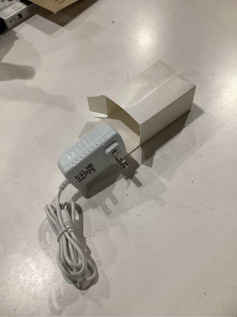 Condition photo showing New/Like New for AC/DC Adapter 6V 2A 1.5A 1A 0.5A Adapter Power Supply 6V Power Cord 12W 100-240V 50-60Hz with 5.5 x 2.5mm DC Plug Compatible 6 Volt 200ma 300ma 500ma 800ma and More DC 6V Devices