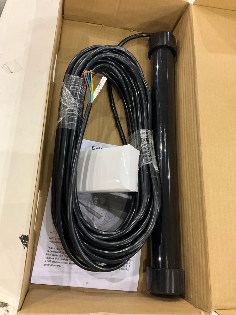 Condition photo showing item condition for Driveway Gate Vehicle Exit Wand Sensor with 50 ft Cable, Automatic Gate Opener Car Detector Compatible with Mighty Mule, Ghost Controls, liftMaster Vehicle Door Opening Systems