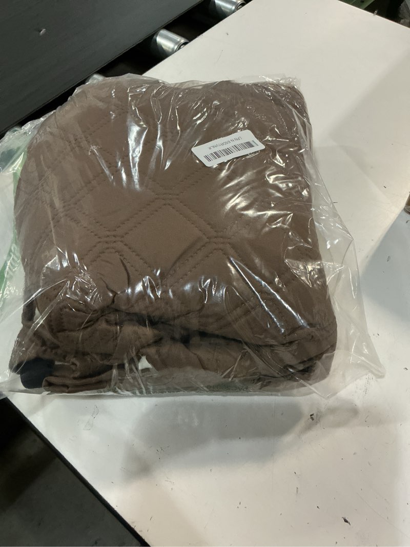 Condition photo showing Good Condition for ruaozz 100% waterproof recliner chair cover non-slip oversized reclining cover for large recliner chair washable chair seat cover with elastic straps for kids, dogs, pets (brown, 28'') brown 28''