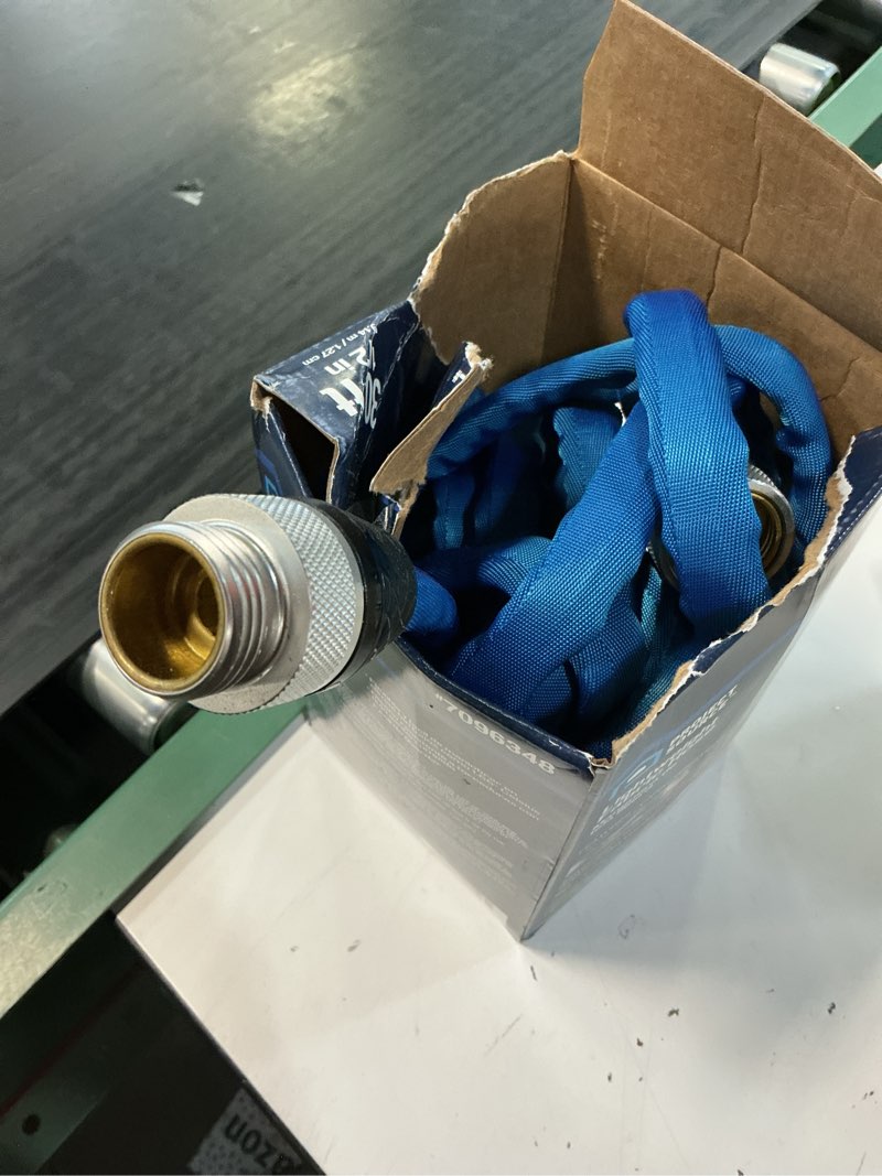 Condition photo showing Good Condition for project source project source lightweight 1/2-in x 30-ft premium -duty kink free woven blue coiled hose
