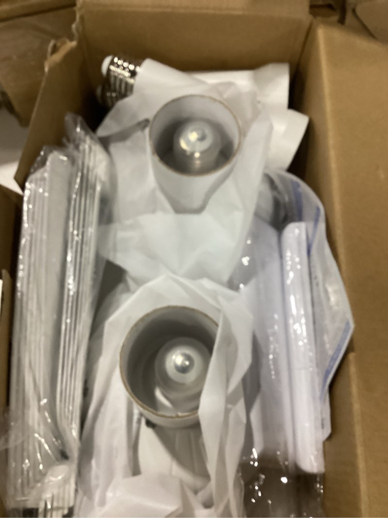 Condition photo showing Good Condition for 2pack socket fan led ceiling lights,18inch app control e26 fans bulb with remote & dimmable led ceiling fan lights,3color 3000k-6500k,1800lm fan light bulb screw in ceiling(white) white-2pack