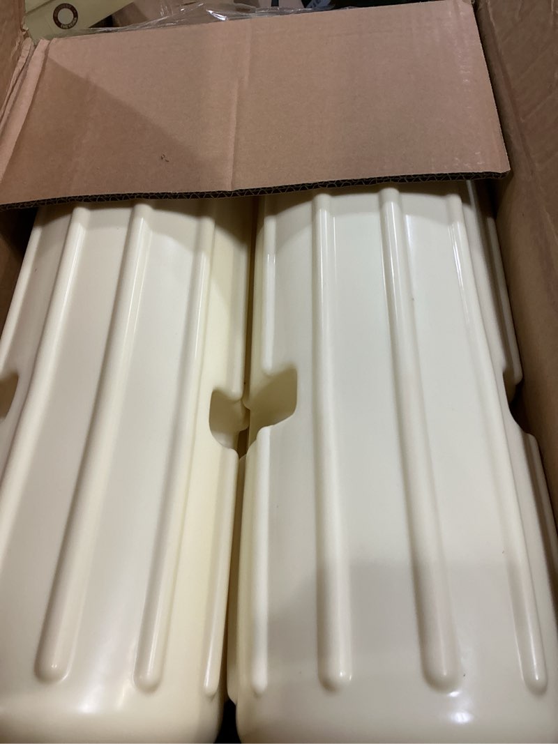 Condition photo showing New/Like New for Inflatable Dock Bumpers, Heavy-Duty Marine Fenders Set, Rub Rail & Piling Protection for Boats, Piers 15.2" x 5.5" Light Beige 4