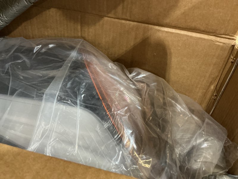 Condition photo showing Good Condition for jfn led headlights compatible with 2018-2023 cascadia, reflector cascadia headlamps, pair set, black housing, tailored for elite models (passenger side (right))