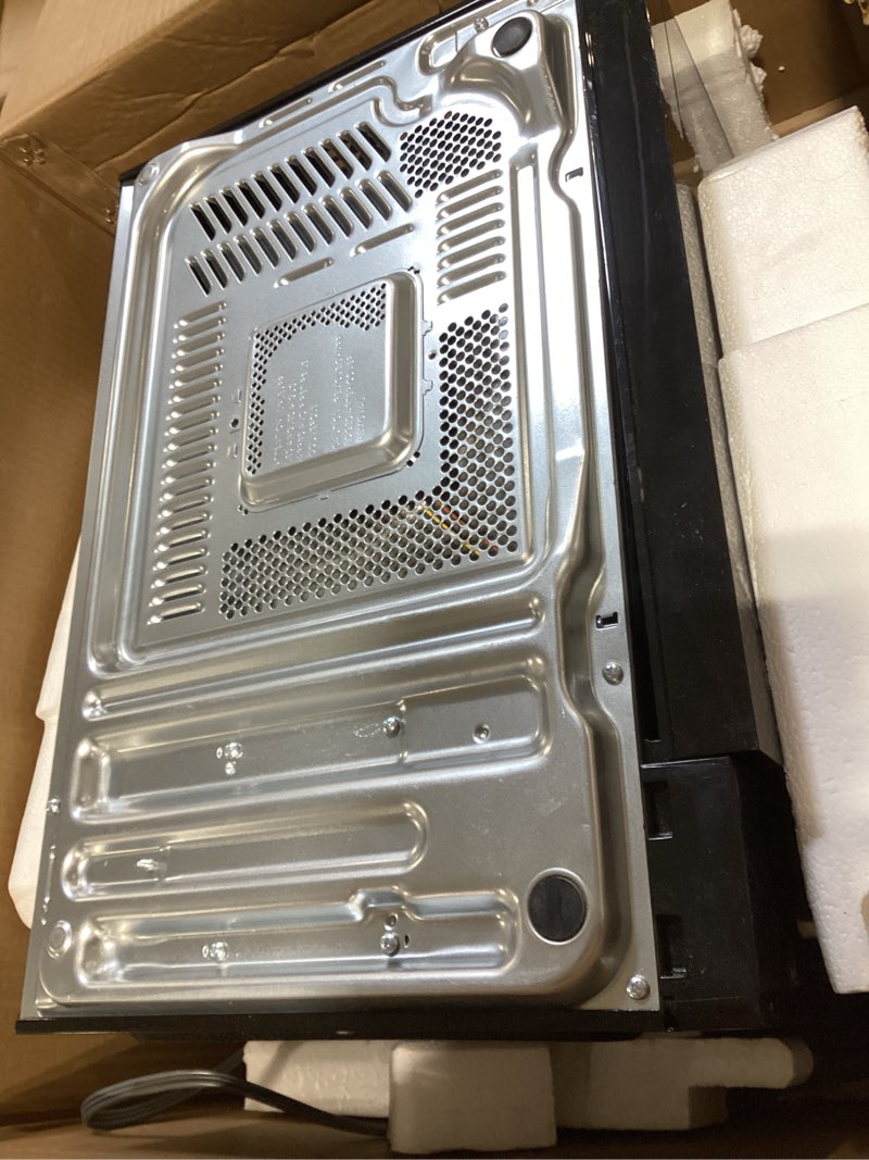 Condition photo showing Good Condition for sharp countertop microwave oven with removable 12.4" carousel turntable, 1000 watt, 1.1 cubic feet, black