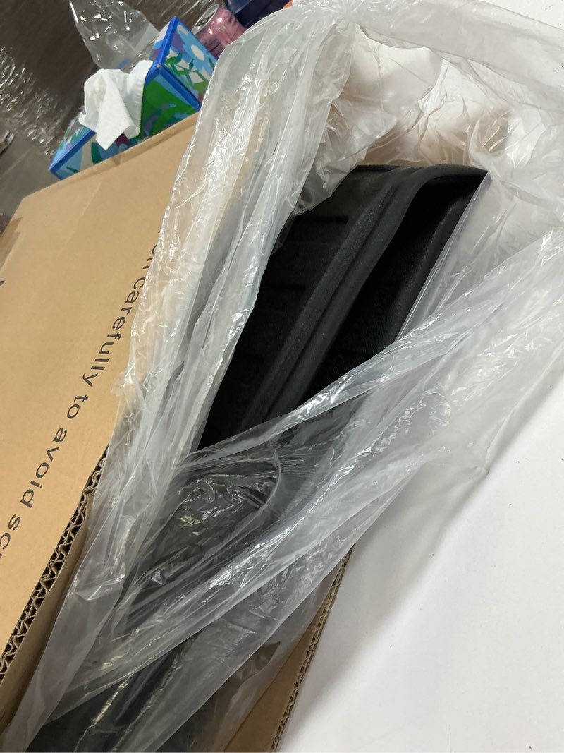 Condition photo showing Good Condition for aomsazto cargo liner custom fit for 2014-2015 subaru crosstrek/2012-2016 subaru impreza/2012-2021 wrx/2012-2021 sti - all weather protection automotive waterproof trunk mat (only fit sedan) crosstrek 2012-2016 cargo mat