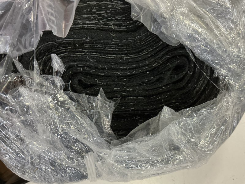 Condition photo showing New/Like New for 8oz 3ftx110ft non woven geotextile fabric for french drains, landscaping, underlayment, weed control, construction, erosion control weight: 8oz 3' × 110'