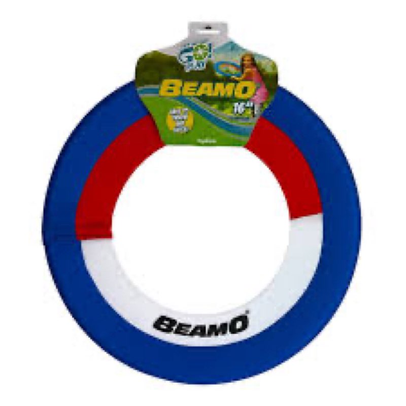 Toysmith Get Outside Go! Outdoor Toys in Multiple Styles and Colors. Encourage Active Play and Exploration. Recommended for Ages 5+ Mini Beamo 16\" Flying Hoop