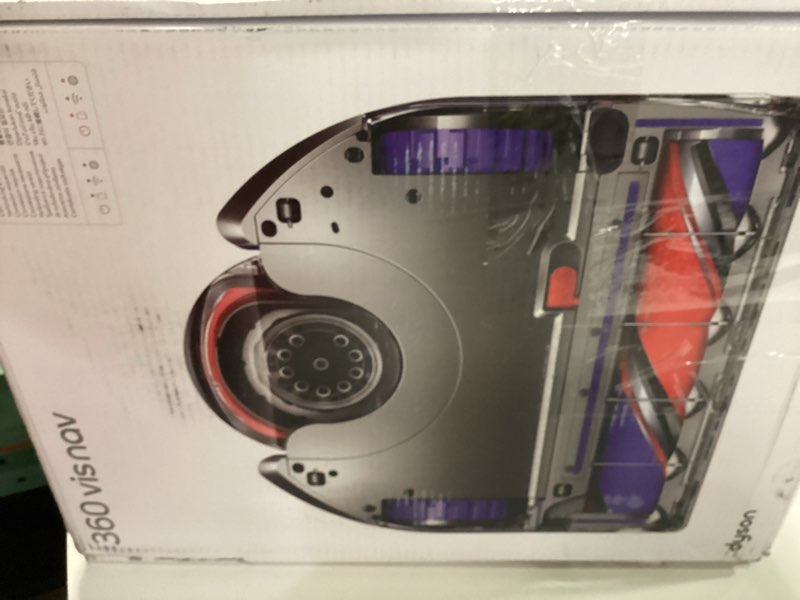 Condition photo showing New/Like New for dyson 360 vis nav robot vacuum