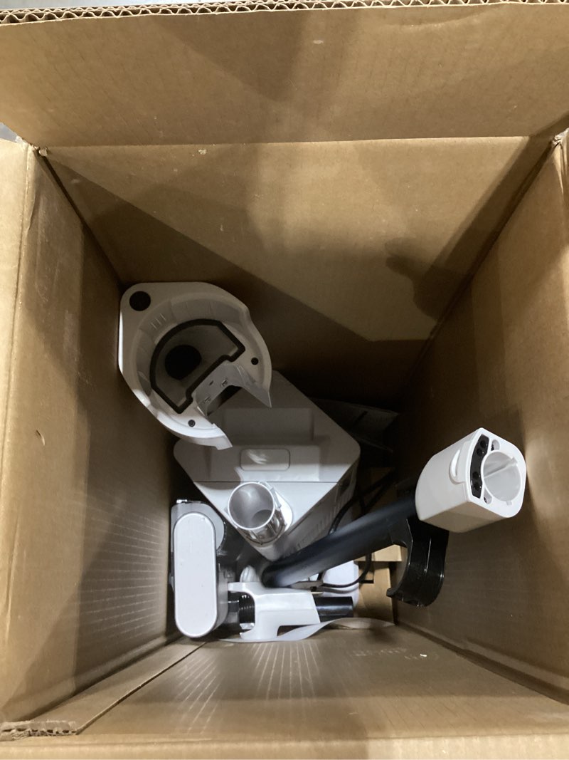 Condition photo showing As Is for Kenmore CU7005 Litening 24V Cordless Upright Vacuum with Lift-Up & Hair Eliminator Nozzle, Brushless Motor, Up to 80 Mins of Runtime, HEPA Filter & LED Display for Carpets, Hard Floor & Pets, White