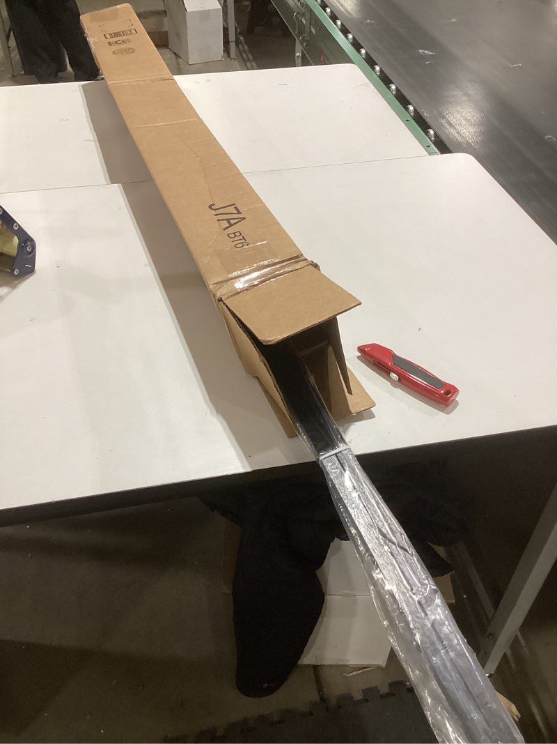 Condition photo showing New/Like New for HONKKI Magnetic Poster Hanger Frame for 48x36 48x32 48x24 Movie Music Posters Wall Art,Black Wood Picture Frames for Canvas Diamond Map Decor, Living Room Calendar Banner Tapestry Photo Hanging Stand Black 48 Inch