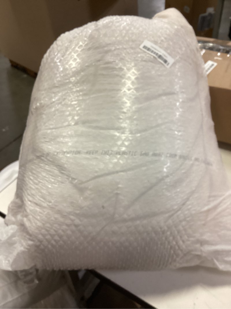 Condition photo showing As Is for Bedsure Oversized King Comforter Set - Warm Taupe Soft Bedding for All Seasons, Cationic Dyed Bed Set, 3 Pieces, 1 Oversized King Size Comforter (120"x 98") and 2 Pillow Shams (20"x 36"+2") Oversized King 13 - Warm Taupe