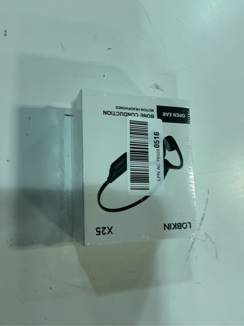 Condition photo showing New/Like New for LOBKIN Bone Conduction Headphones Bluetooth 5.4, Open Ear Headphones with Mic, Wireless, 10H Playtime, IPX5 Waterproof Sports Headphones for Running, Ski, Cycling, Workout, Blue