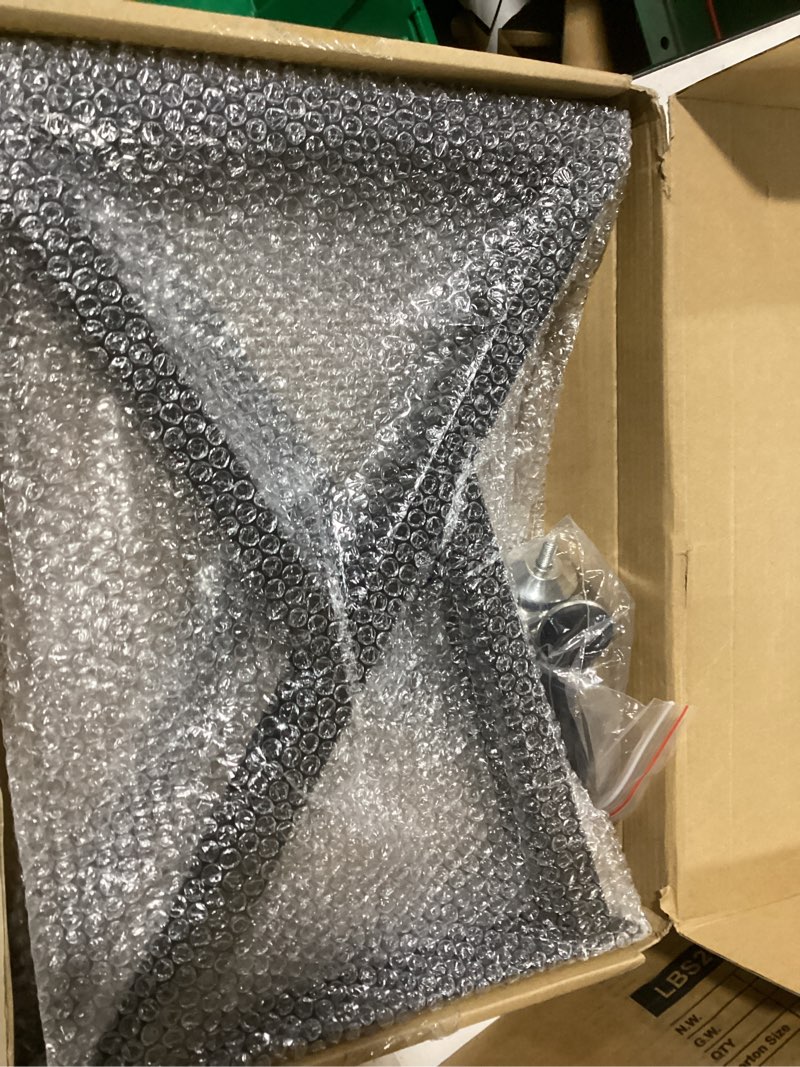 Condition photo showing New/Like New for yidi table legs 16 inches, triangle type glossy bench legs set of 2 diy coffee table legs, heavy duty furniture legs black 15.7" h×11" w 2black