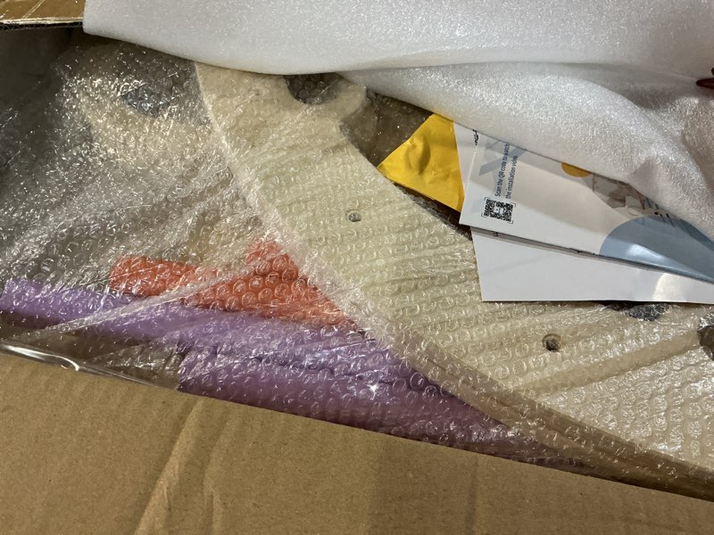 Condition photo showing Good Condition for Pikler Triangle Set for Kids, 8 in 1 Colorful Montessori Large Climbing Toys for Toddlers 1-6 Inside with Ramp, Arch and Foldable Triangle, Wooden Child Indoor Playground