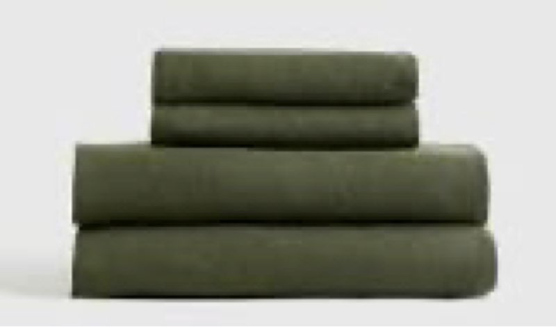 Quince	European Linen Sheets, Set of 4(KING) pine