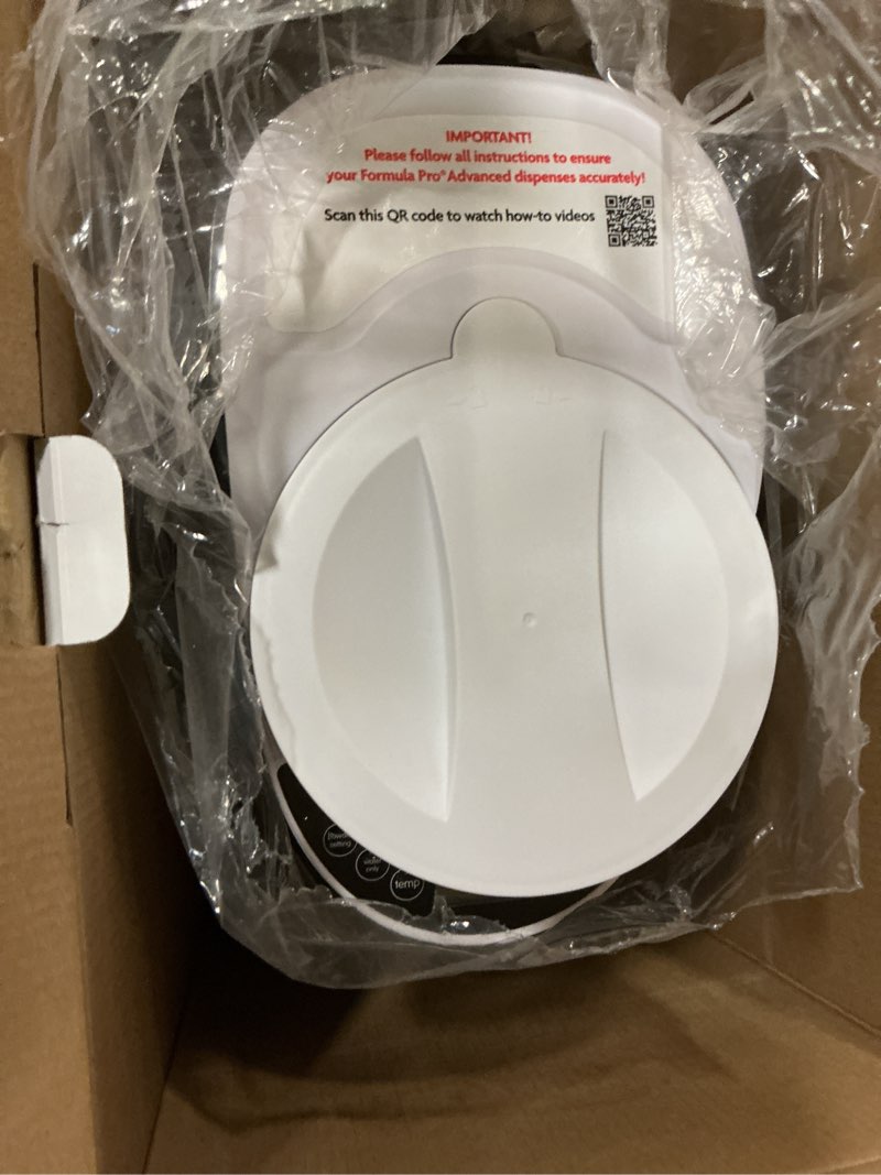 Condition photo showing Good Condition for Baby Brezza New and Improved Formula Pro Advanced Formula Dispenser Machine - Automatically Mix a Warm Formula Bottle Instantly - Easily Make Bottle with Automatic Powder Blending, White