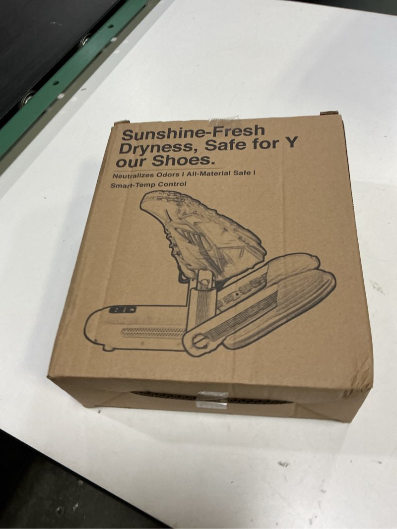 Condition photo showing New/Like New for yschois boot dryer, shoe dryer, electric gloves warmer | boost mode, 4-pipes with timer, uv light sanitization & odor absorption, quiet portable warmer for ski boots, shoes, gloves, socks, hats