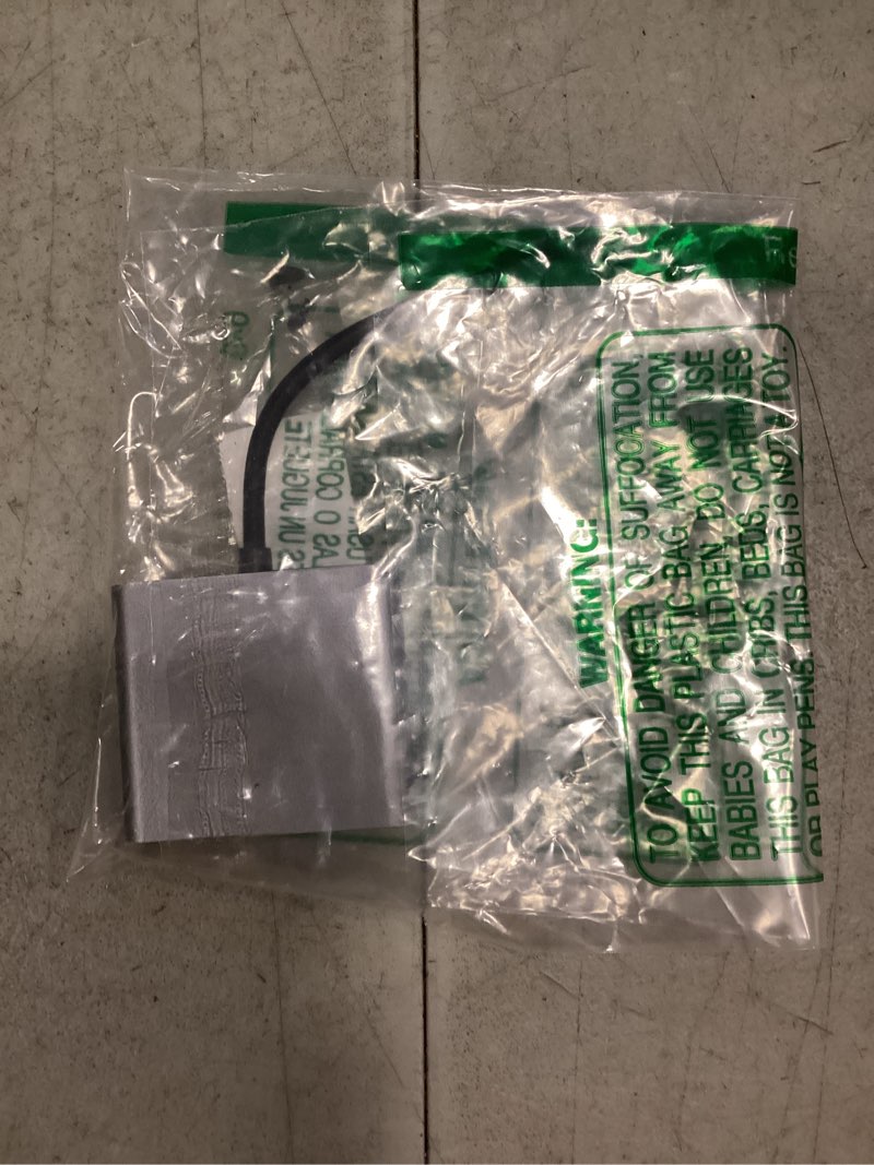 Condition photo showing Good Condition for usb c to dual hdtv adapter, fophmo 4k@60hz hdtv splitter extend display for dual monitors, macos only allows mirror mode, windows allows multi-monitor display 3 separate screens for 100w pd,usb-a port 3*0.6*4in grey