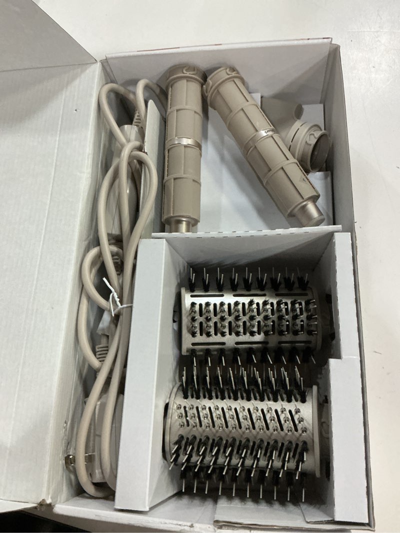Condition photo showing Good Condition for shark flexstyle air styling & drying system, powerful hair dryer brush & multi-styler with auto-wrap curlers, paddle brush, oval brush, concentrator attachment, stone, hd430 flexstyle-straight & wavy hair