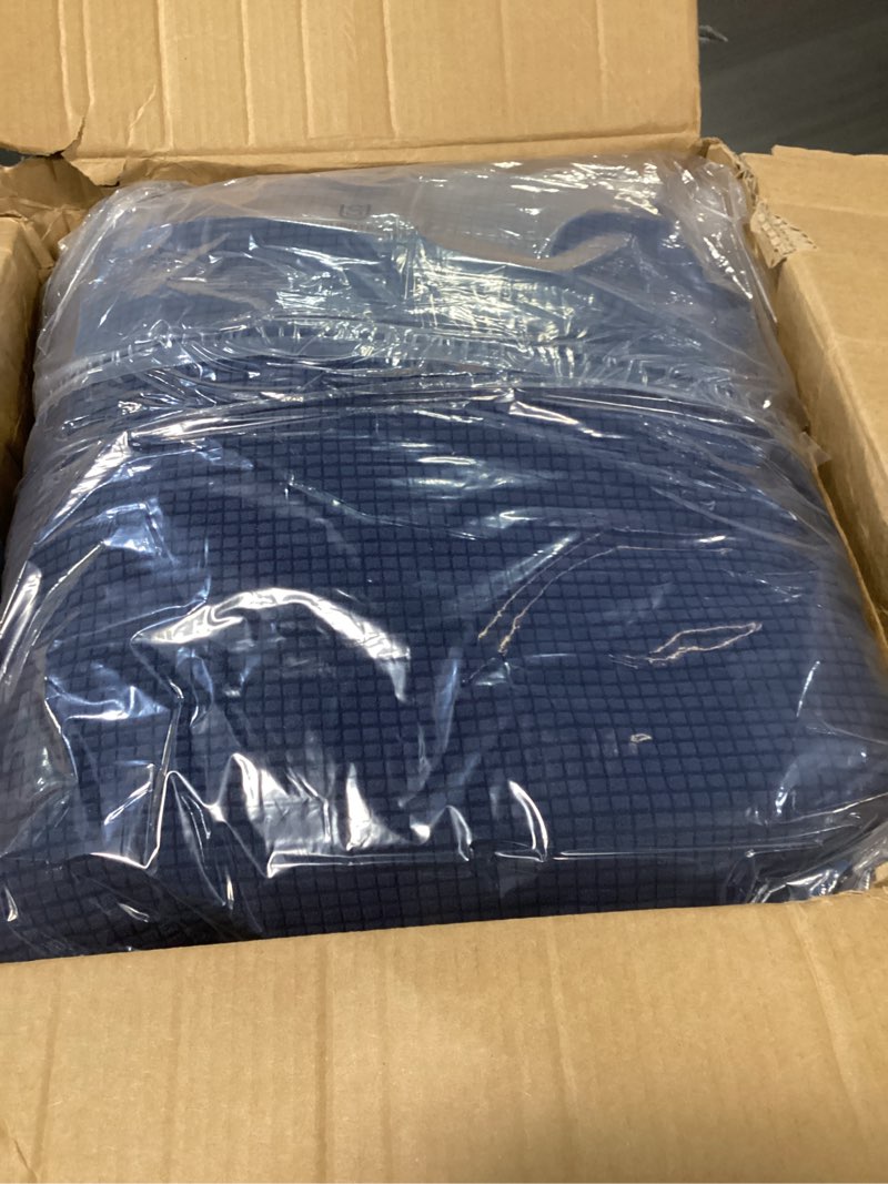 Condition photo showing Good Condition for chun yi 7 piece couch covers sofa covers washable, stretch sofa slipcovers for 3 cushion couch with seperate backrest and cushion covers, anti slip furniture protector for dogs pets (large, dark blue) large dark blue