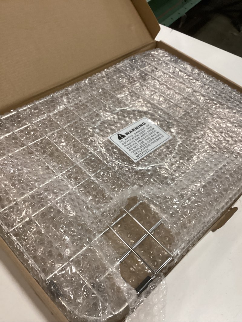 Condition photo showing Good Condition for Stainless Steel Sink Grid and Protectors for Bottom of Kitchen Sink, Sink Grid 18" X 12-1/2", Centered Drain with Corner Radius 1-1/2" (Centered Drain 18X12)