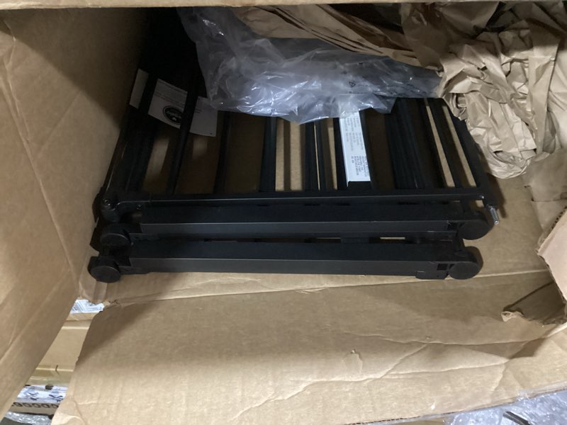 Condition photo showing Good Condition for Regalo Deluxe Home Accents Widespan Safety Gate, 74.5" W x 28" H, Includes 4 Wall Mounts, Black 74.5" W x 28" H Black