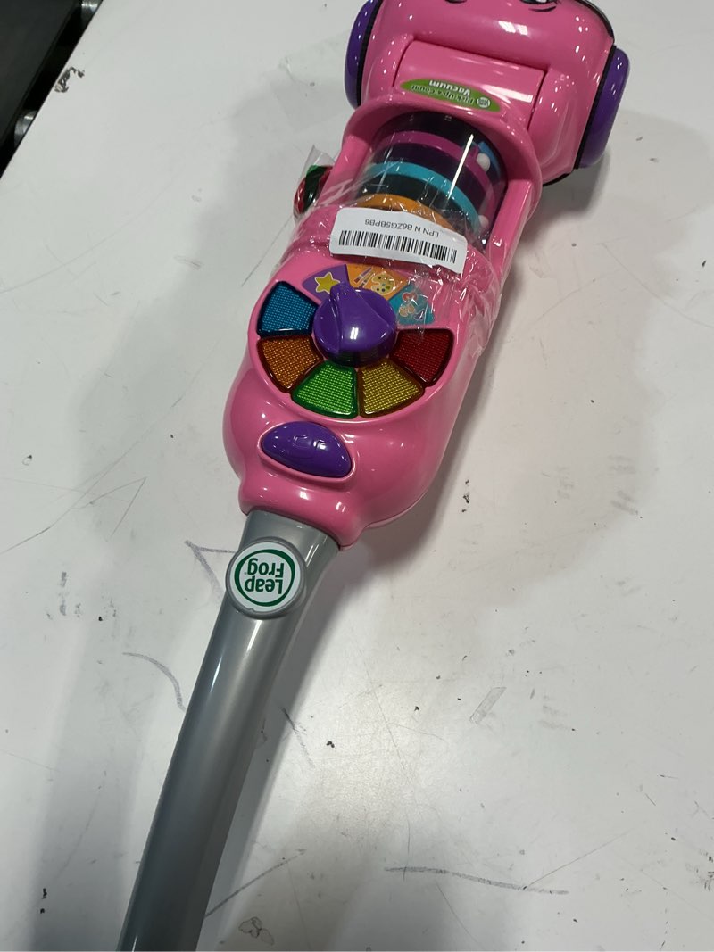 Condition photo showing Good Condition for leapfrog pick up and count vacuum, pink