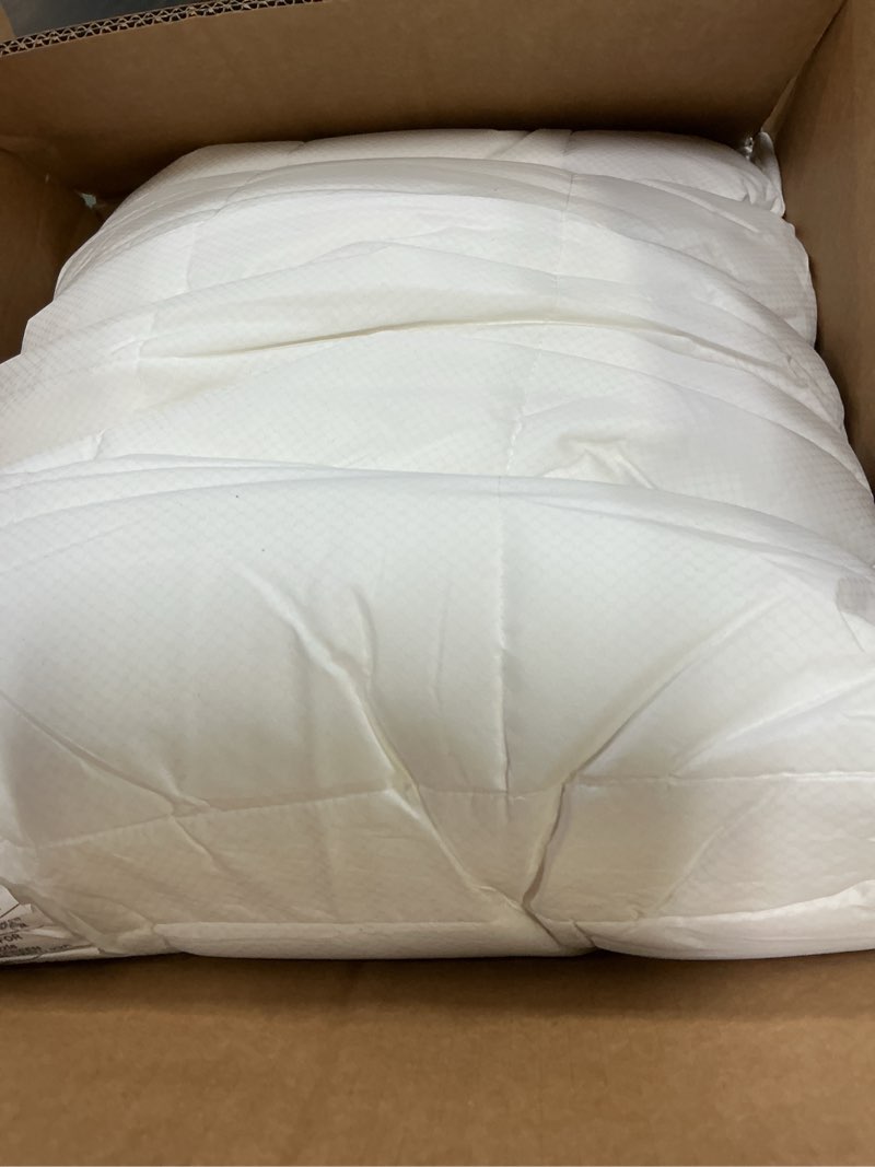 Condition photo showing As Is for Nuzzle Cooling Adjustable Pillows Queen Size Set of 2 for Side Sleepers, Luxury Bed Pillows Hotel Collection - Best Adjust Height Soft Firm Pillows for Back, Stomach and Side Sleepers Queen SIze (Set of 2) White