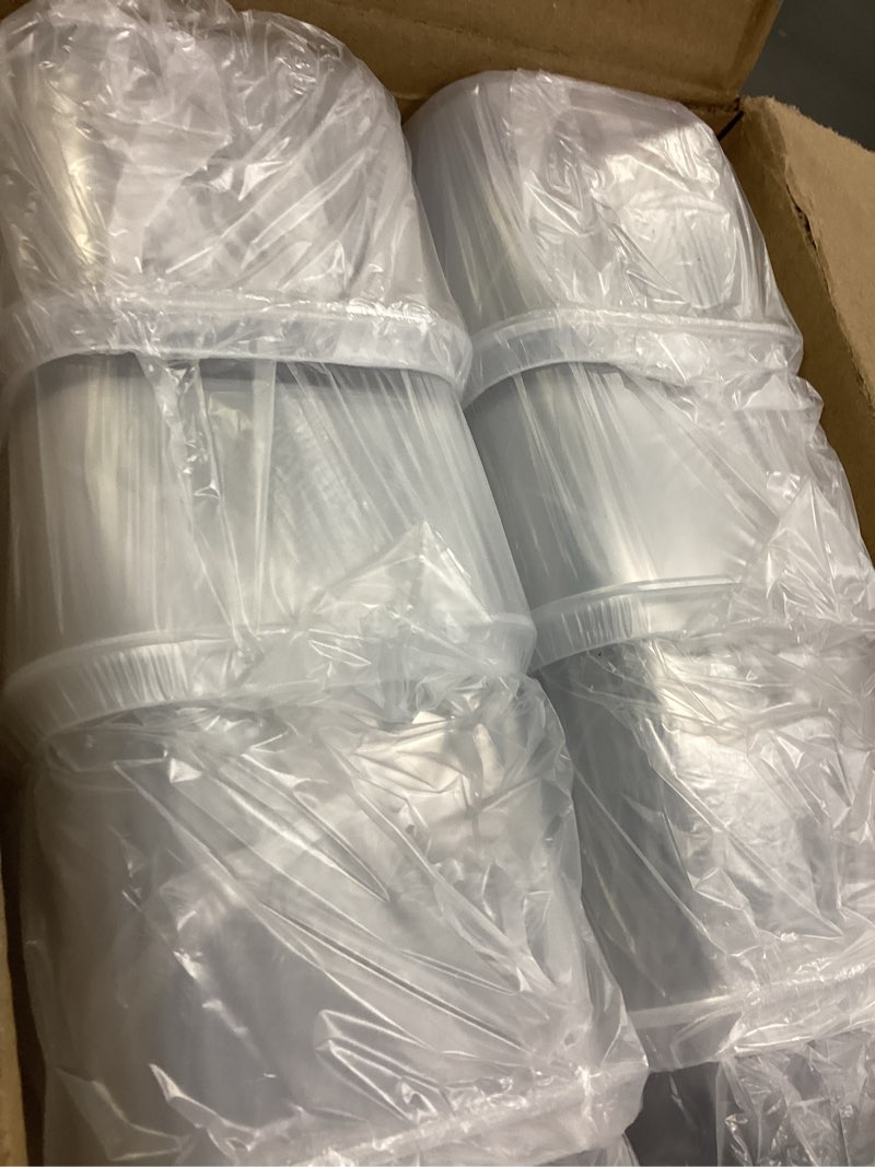 Condition photo showing Good Condition for SNSLXH Airtight Food Storage Containers with Lids, 24 pcs Plastic Pantry Organizers and Storage Canisters for Cereal, Dry Food, Flour and Sugar, BPA Free, Includes 24 Labels