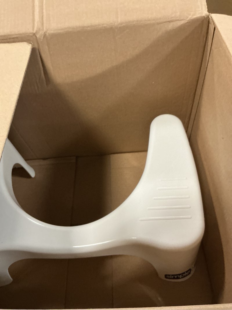 Condition photo showing Good Condition for Squatty Potty Simple Curve Bathroom Toilet Stool 7" White