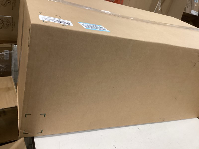 Condition photo showing As Is for 9x27 Picture Frame with 8x24 Mat, Display Photo 8x24 with Mat or 9 x 27 Without Mat, Wall Hanging Large 9 by 27 Poster Frame with Plexiglass, White White 9x27 inch