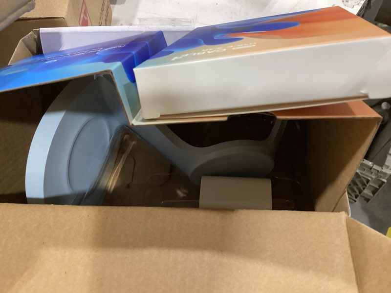 Condition photo showing Good Condition for 3 in 1 charging station for apple devices,mag-safe charger stand fast charging,wireless charger for iphone 16/15/14/13/12 series,& airpods,& iwatch(usb charger included) light blue