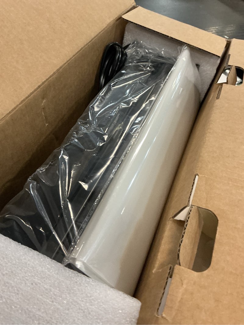 Condition photo showing Good Condition for 13" heavy-duty 4-roller laminator machine, fast 55s warm-up, 3-10 mil a3/11x17 laminating machine, 1000mm/min speed, auto-reverse jam prevention, includes 30-sheets for office & school (black)