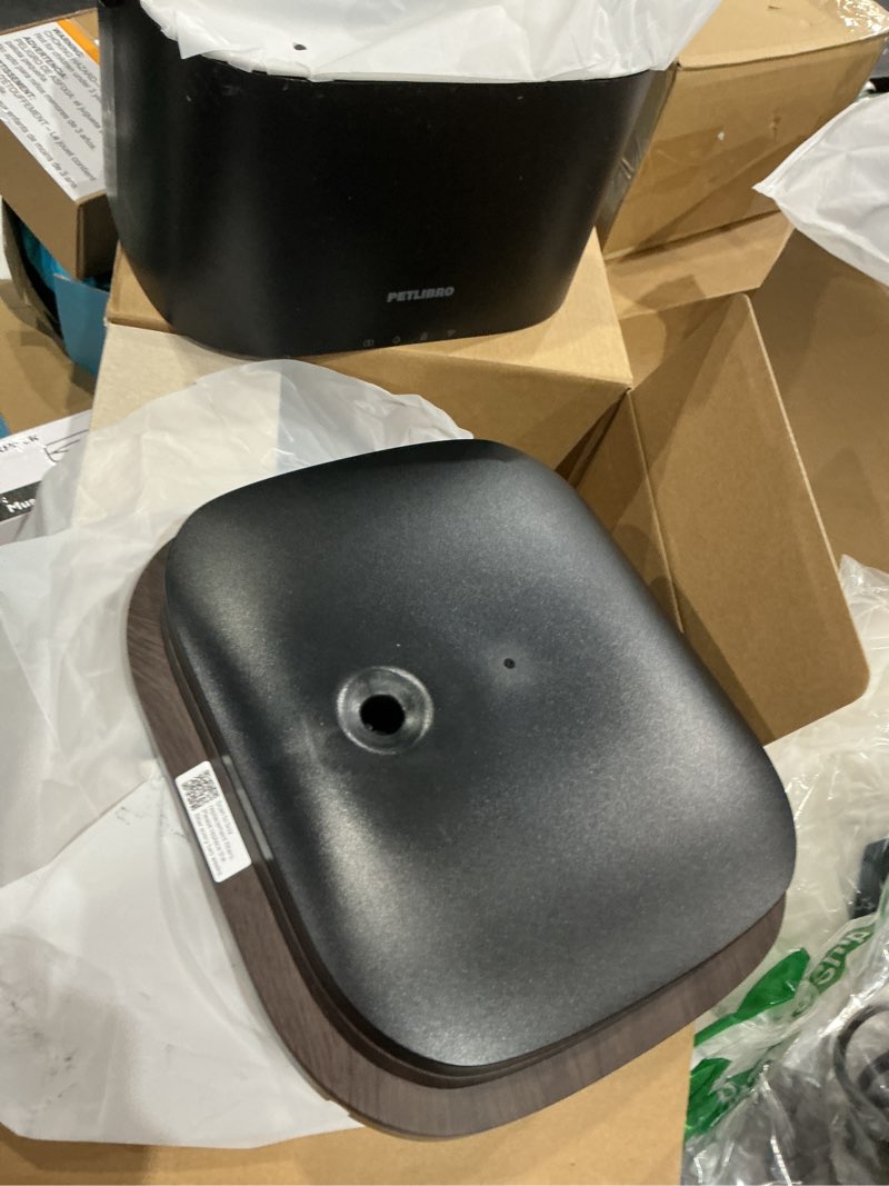 Condition photo showing Good Condition for petlibro cat water fountain stainless steel tray, cordless cat fountain battery operated, 3l/101oz pet water fountain app monitoring, quiet cat fountains for drinking, easy clean 5g wifi cat dispenser black fountain