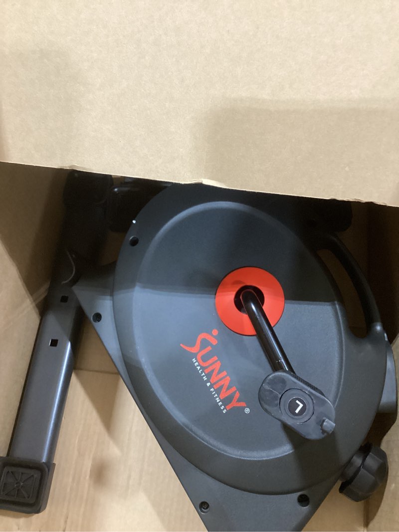 Condition photo showing Good Condition for sunny health & fitness synergy series magnetic indoor cycling exercise bike