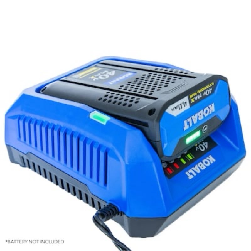 kobalt 40 -volt, battery charger