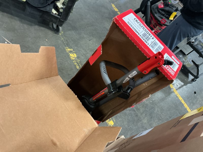 Condition photo showing As Is for craftsman 25cc ss trimmer