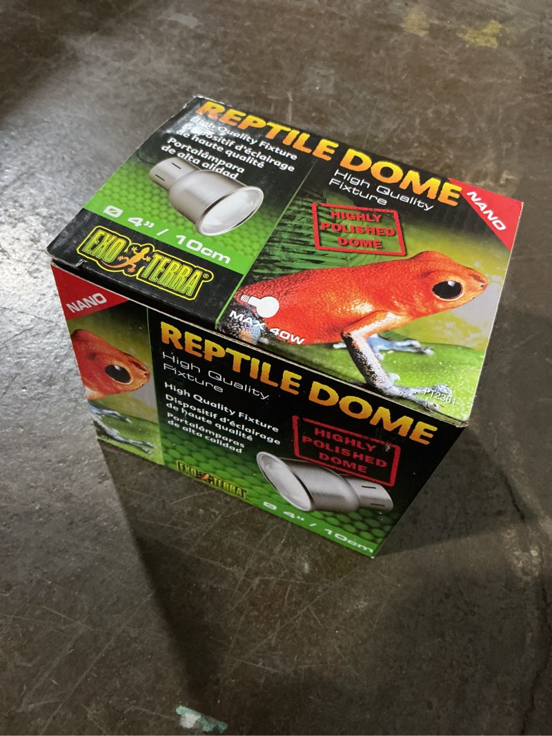 Condition photo showing New/Like New for Exo Terra Nano Reptile Dome without Bracket (4 /10cm)