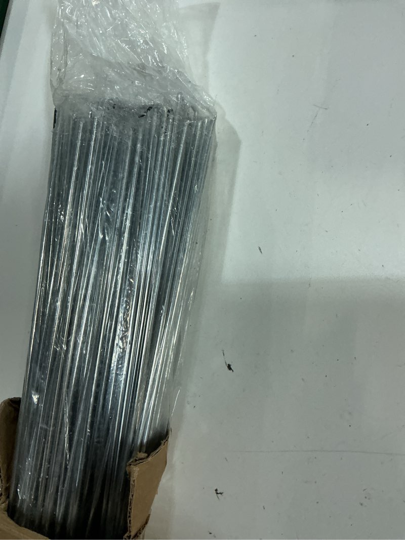 Condition photo showing Good Condition for 12 inch galvanized landscape staples stakes, 25/50/100/200pcs garden metal stakes for weed barrier fabric, fence stakes, tent stakes, christmas decorations (100pcs) 100 12 inch