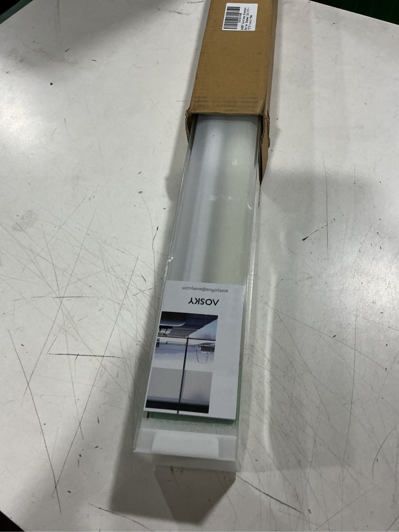 Condition photo showing Good Condition for aosky blackout cordless roller shades for windows, 35.5" w x 72" h, ivory | black out window shade with spring system, thermal insulated uv-blocking fabric, room darkening pull down blind for home door 35.5"w x 72"h ivory
